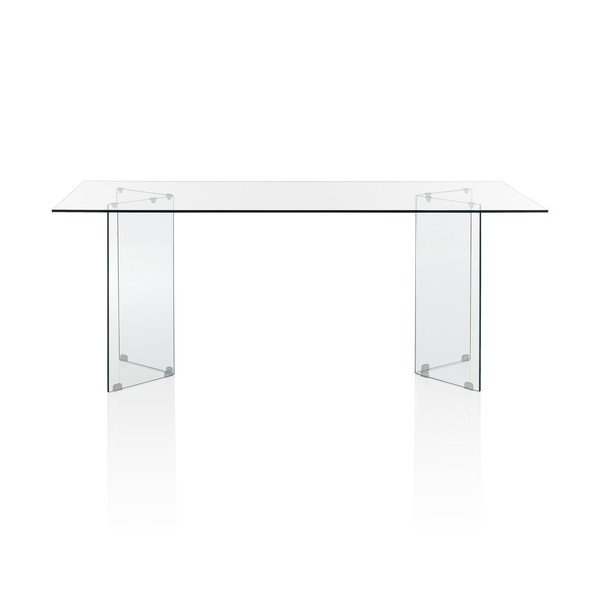 Sklenený jedálenský stôl 90x180 cm Kaya – Tomasucci-image-3