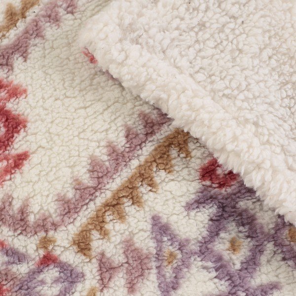 Deka v prírodnej farbe 240x200 cm Navajo Fleece – Catherine Lansfield-image-3