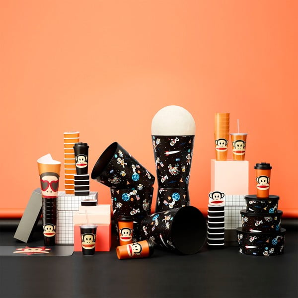 Čierny hrnček na cesty Paul Frank-image-1