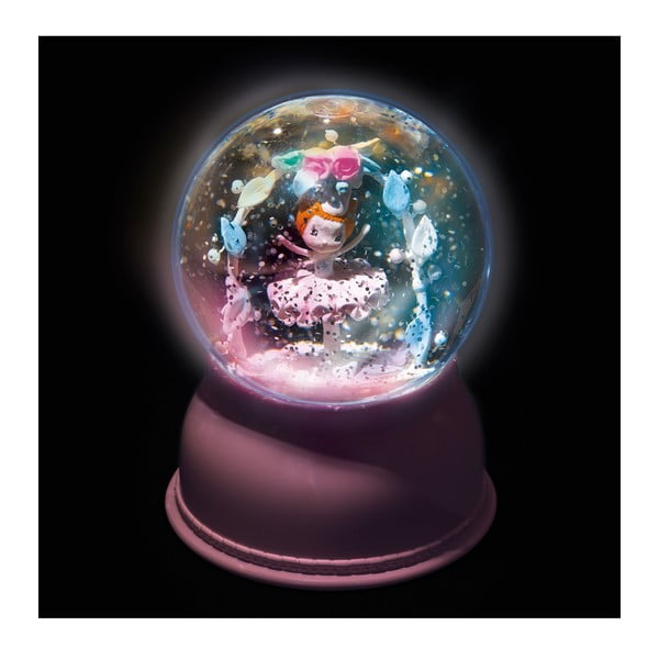 Ružové nočné svietidlo Djeco Balerina-image-2