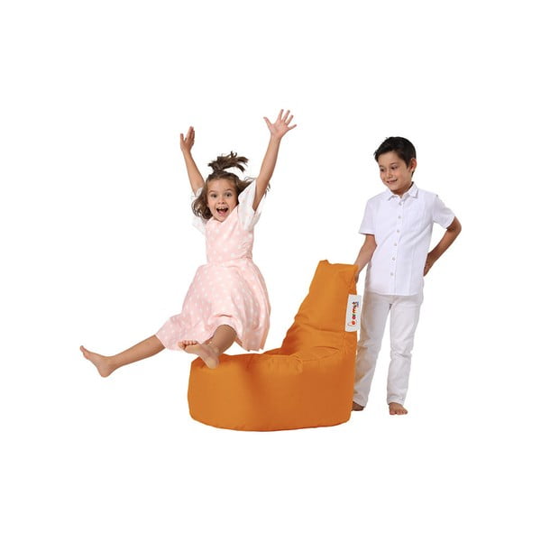 Oranžový detský sedací vak Baton – Floriane Garden-image-4