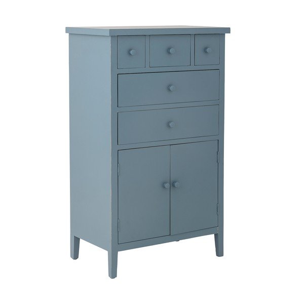 Modrá vysoká komoda 39,5 x 96 cm Allison – Bloomingville-image-4