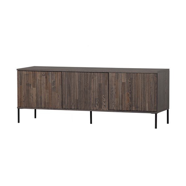 Hnedý TV stolík v dekore jaseňa 150x56x44 cm Gravure – WOOOD-image-2