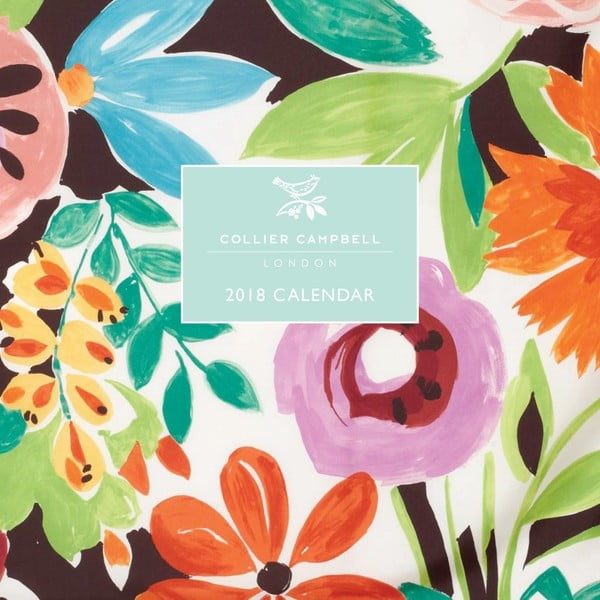 Malý nástenný kalendár na rok 2018 Portico Designs Collier Campbell
