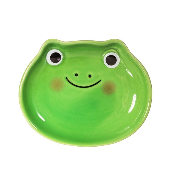 Kameninová dekoratívna tácka 9x7,5 cm Frog – Sass & Belle