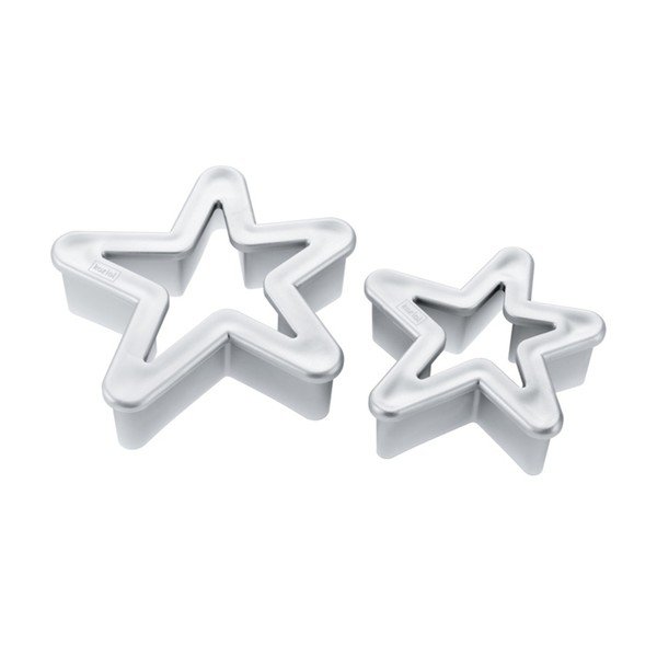 Sada 2 bielych vykrajovátiek Koziol Star