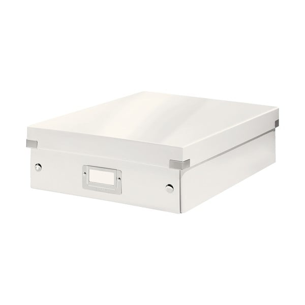Biely kartónový úložný box s vekom Click&amp;Store - Leitz-image-2