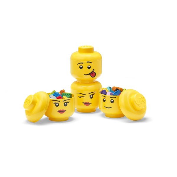 Plastové detské úložné boxy v súprave 4 ks Multi-Pack - LEGO®-image-1