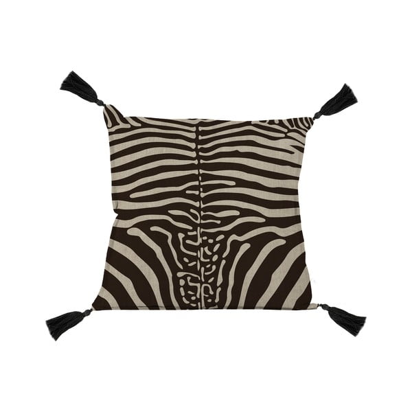 Dekoratívny vankúš Really Nice Things Borlas Zebra, 45 × 45 cm