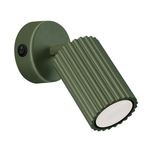 Zelené bodové svietidlo 8x16 cm Gleam – Sollux