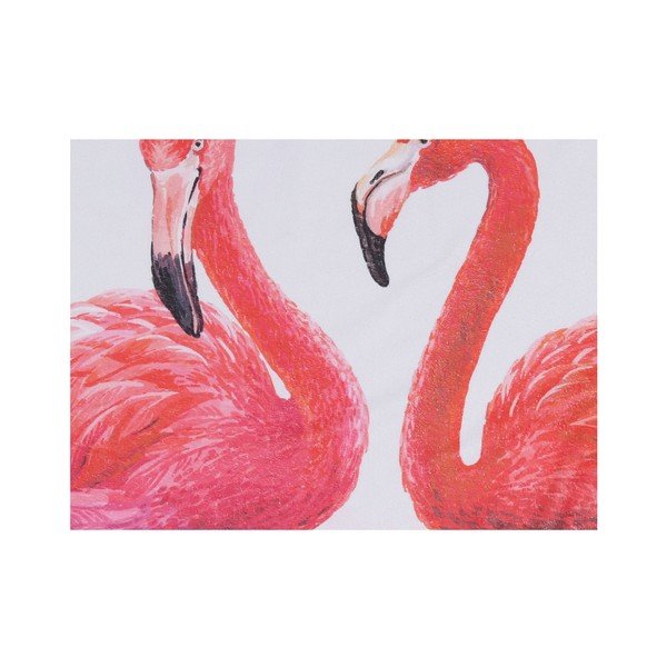 Farebná plážová osuška zo 100% bavlny Flamingos, ⌀ 150 cm-image-2