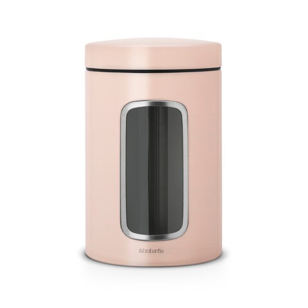 Svetloružová dóza Brabantia Storage