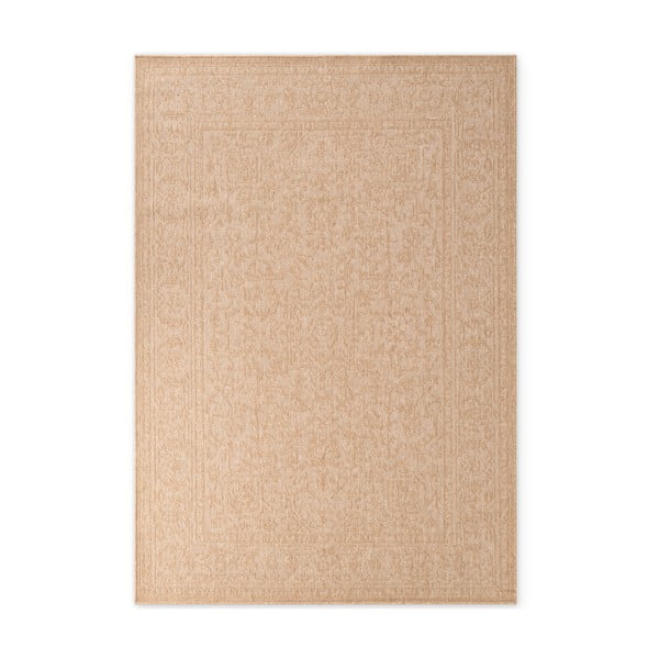 Vnútorný a vonkajší koberec v béžovej a slonovinovej farbe 160x230 cm Duet Kona – NORTHRUGS