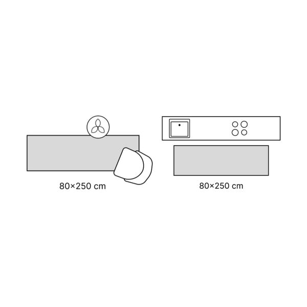 Biely behúň 80x250 cm Fluffy – Ayyildiz Carpets-image-4