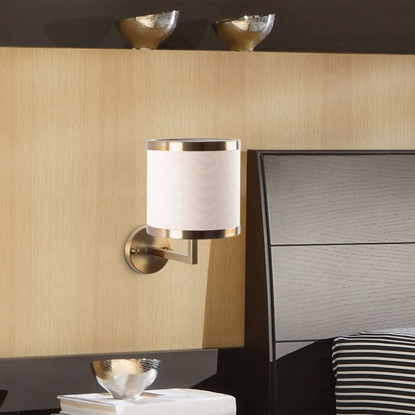 Nástenné svietidlo v zlatej farbe Way – Opviq lights-image-1