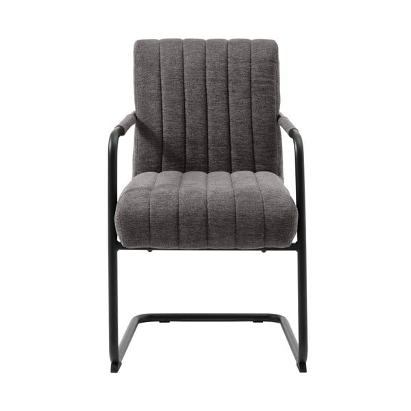 Tmavosivá jedálenská stolička Trout – Unique Furniture-image-1