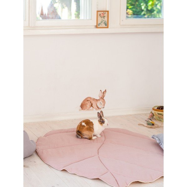 Ružová detská deka na hranie Powder Pink - Moi Mili-image-2