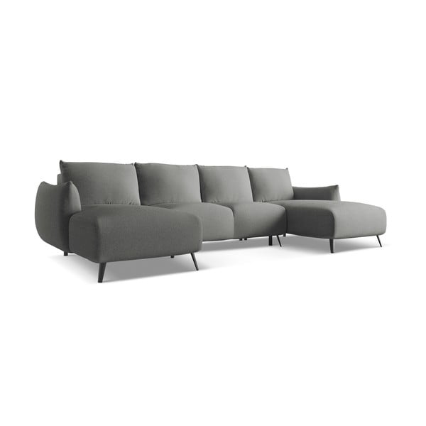 Svetlosivá rohová pohovka Malie – Makamii-image-2