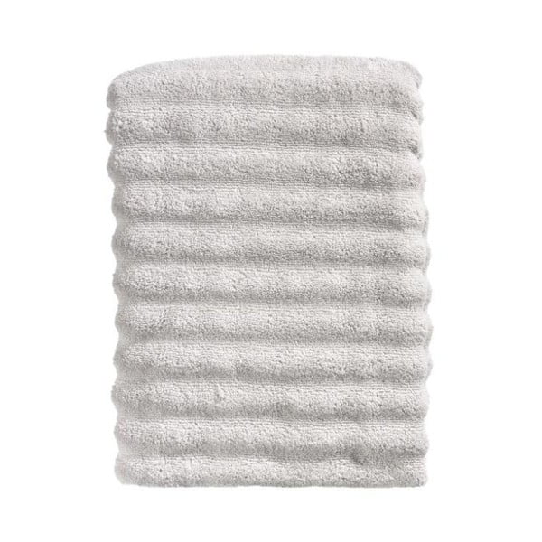 Svetlosivá bavlnená osuška Zone Prime, 70 × 140 cm