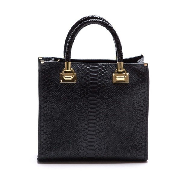 Kožená kabelka Luisa Vannini 8032 Nero-image-1