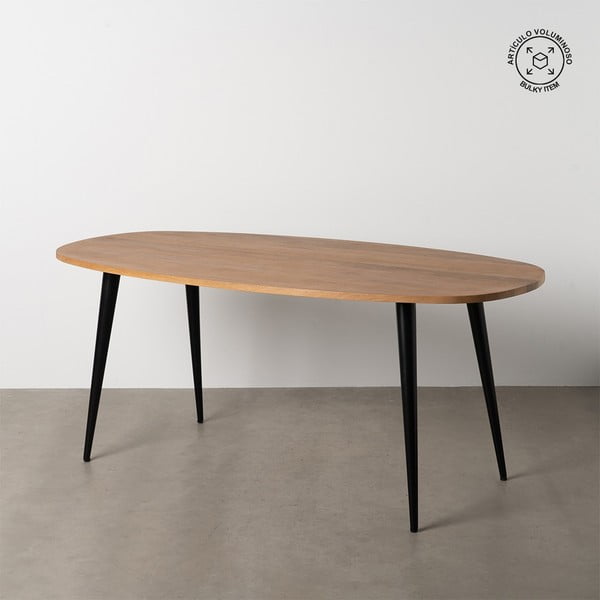 Jedálenský stôl z mangového dreva 90x180 cm Mahón – Ixia-image-2