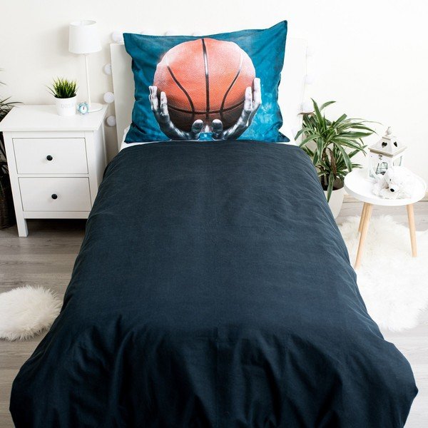 Bavlnené detské obliečky na jednolôžko 140x200 cm Basketball – Jerry Fabrics-image-2