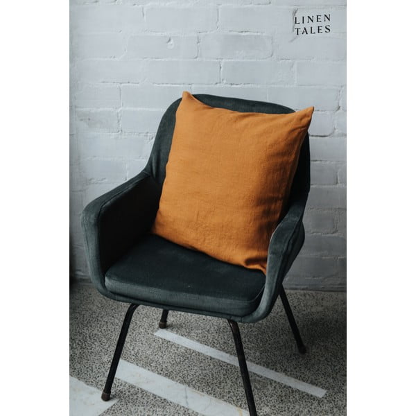 Ľanová obliečka na vankúš 40x40 cm Hazelnut – Linen Tales-image-1