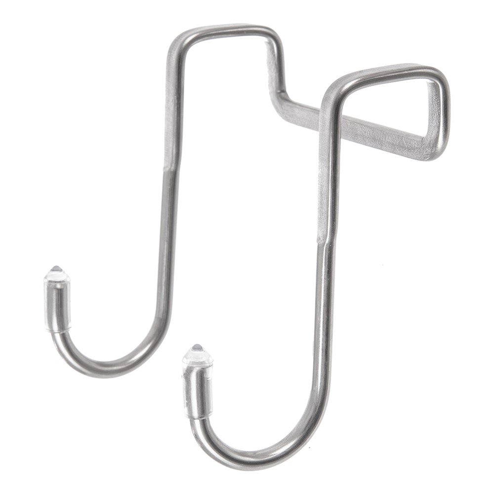 Závesné antikoro háčiky v súprave 2 ks v striebornej farbe – Orion