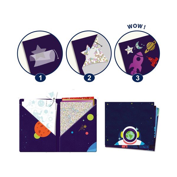 Výtvarný set Djeco Vesmír-image-1