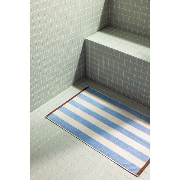 Modrá textilná kúpeľňová predložka 50x80 cm Gobo – noo.ma-image-2