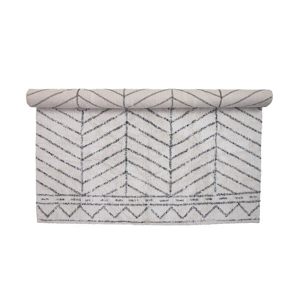 Svetlosivý koberec Bloomingville Cotton, 200 x 300 cm-image-3