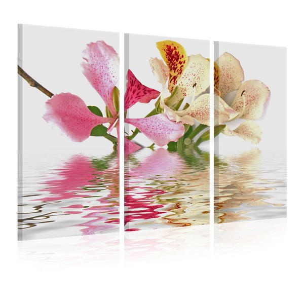 Viacdielny obraz na plátne Artgeist Orchid, 120 x 80 cm