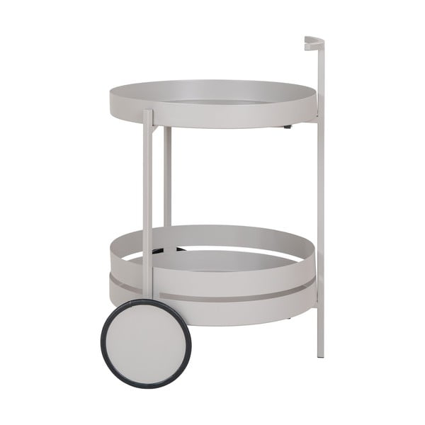 Kovový servírovací stolík na kolieskach 40x49,5 cm Beja – House Nordic