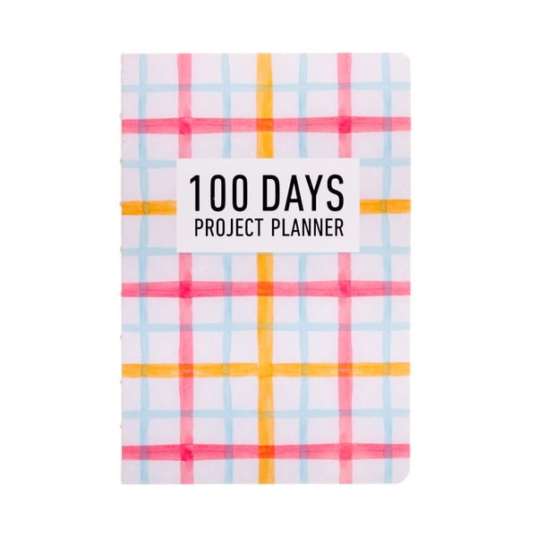 Plánovač Languo 100 Days Pattern, farebný