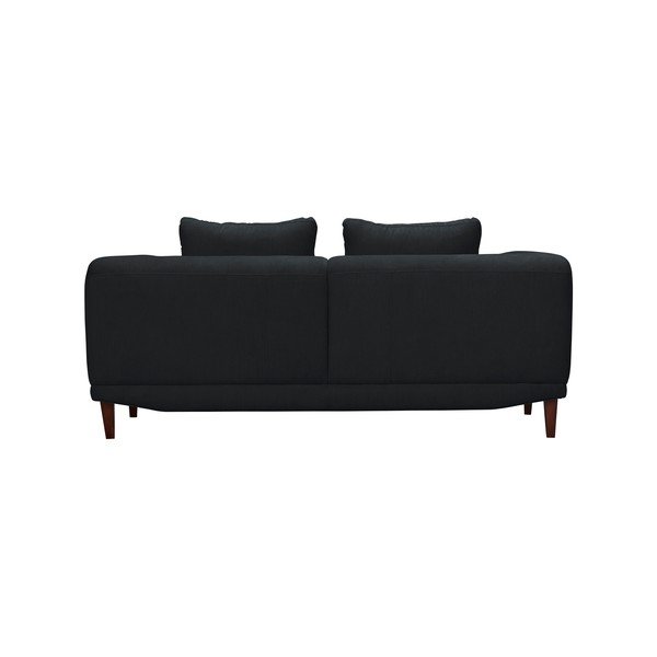 Čierna dvojmiestna pohovka Windsor & Co Sofas Sigma-image-3
