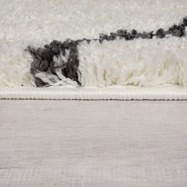 Biely koberec 160x230 cm Riad Berber – Flair Rugs-image-4