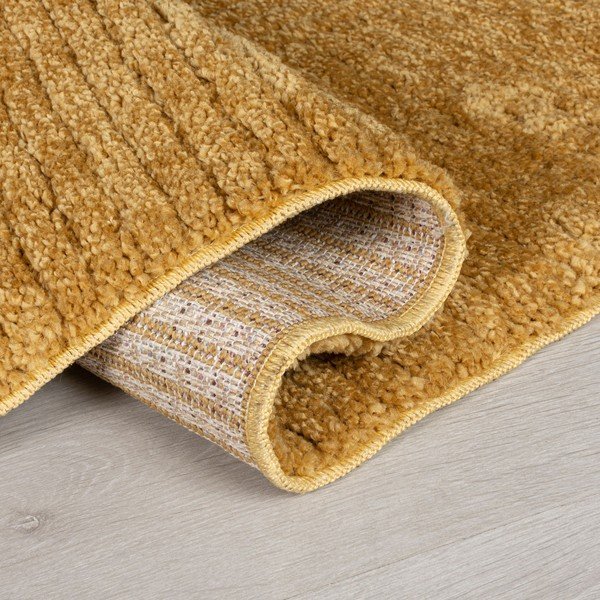 Žltý koberec Flair Rugs Kara, 120 x 170 cm-image-1