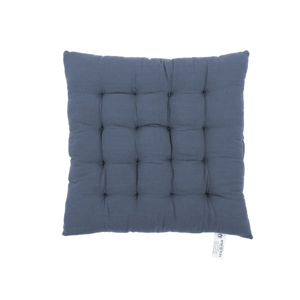 Modrý sedák na stoličky Tiseco Home Studio, 40 x 40 cm