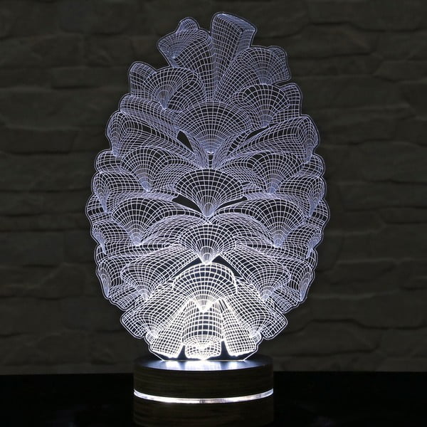 3D stolová lampa Cone