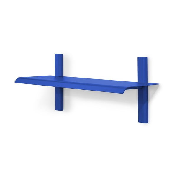 Modrá kovová polica 60 cm Hola – Spinder Design-image-2