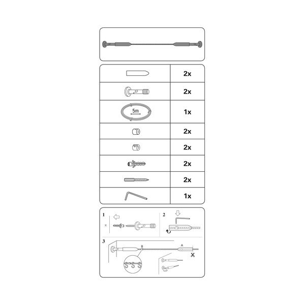 Napínacia lanová súprava Race – Gardinia-image-2