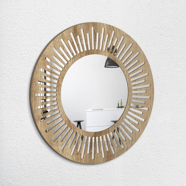 Nastenné zrkadlo ø 50 cm Julie - Styler-image-3