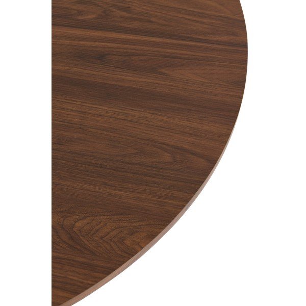 Okrúhly jedálenský stôl v dekore orecha ø 110 cm Week – Ellos Home-image-2