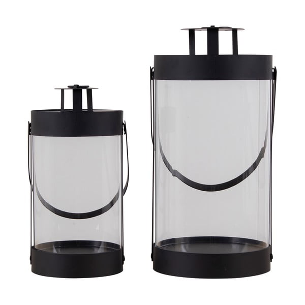 Sklenený lampáš 2 ks Bondi - House Nordic-image-2