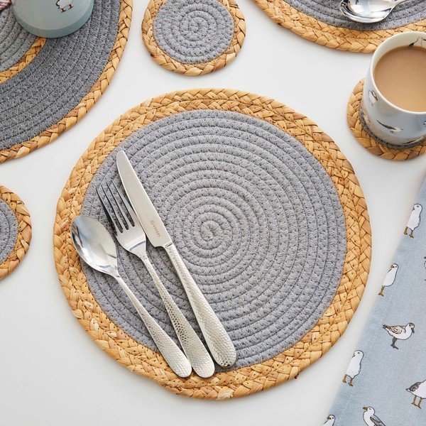 Prestieranie 2 ks z morskej trávy ø 30 cm Costal Birds – Cooksmart ®-image-1