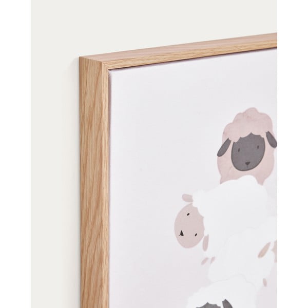 Detský obrázok 30x40 cm Milu – Kave Home-image-4