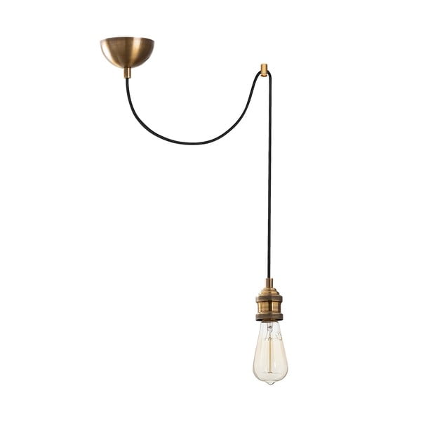Závesné svietidlo v zlatej farbe Kabluni – Opviq lights-image-2