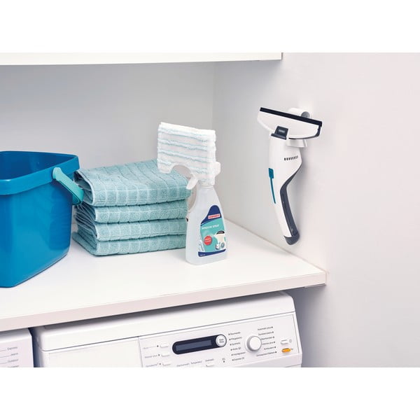 Set vysávača na okná a kúpeľne, sacej hubice a nástenného držiaka LEIFHEIT Nemo-image-1