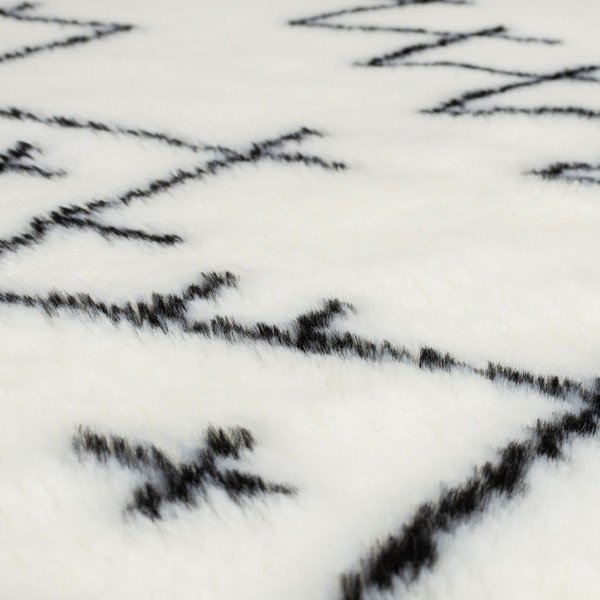 Biely umývateľný koberec 120x170 cm Adil – Flair Rugs-image-3