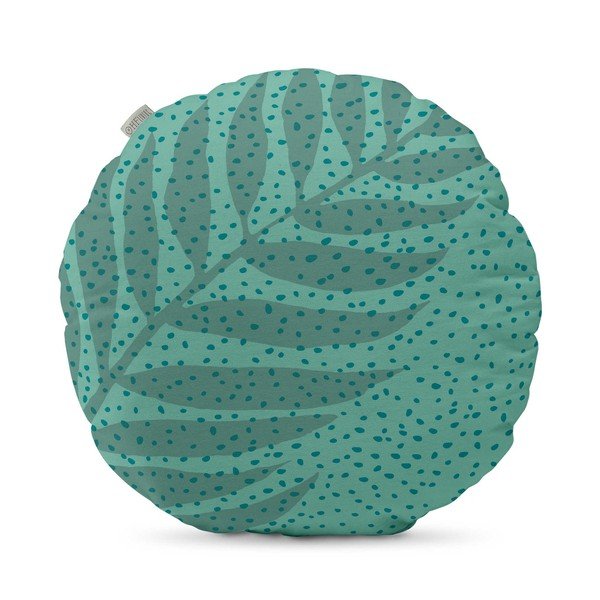 Bavlnený obojstranný vankúš HF Living Zuly Jungle, ⌀ 50 cm-image-1